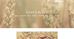 Desktop Screenshot of cakesblues.com