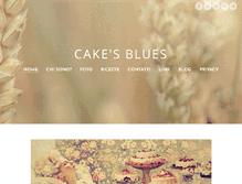 Tablet Screenshot of cakesblues.com